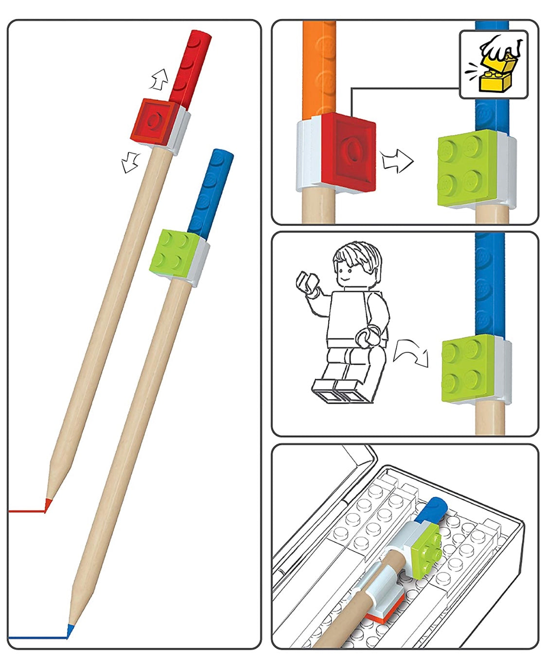 LEGO colored pencils