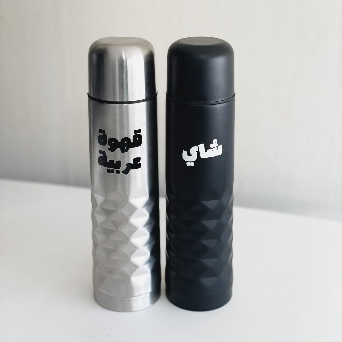 Double wall flask