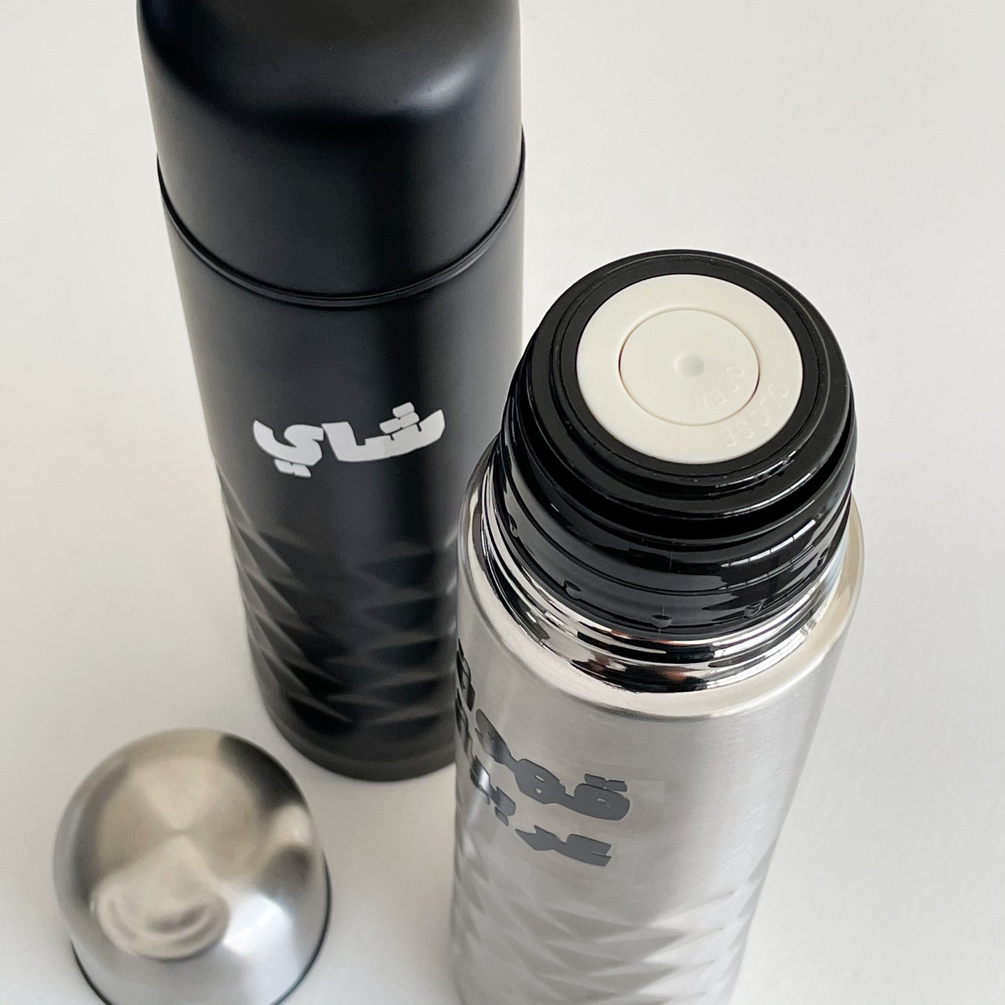 Double wall flask